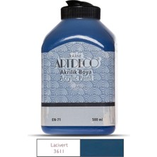 Meschain Meschaın Artdeco Akrilik Boya 500ML 3611 Lacivert