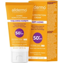 Alldermo SPF 50+ Anti Aging Krem 50 ml Tüp