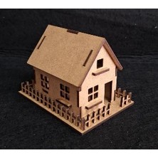 Meschain Meschaın Esmay Ahşap Maketim 3D Köy Evi Çitli Demonte