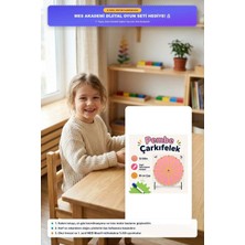 Meschain Meschaın Pembe Çarkıfelek Ahşap Eğitici Oyun Materyali + Mesakademi Eğitim Desteği Hediyeli