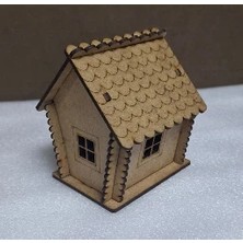 Meschain Meschaın Esmay Ahşap Maketim 3D Dağ Evi Demonte