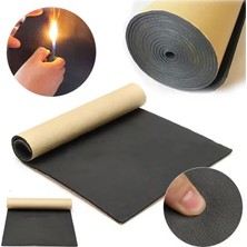 Akyelone Araç 10mm Flexi Kauçuk 100cmx 5mt Yanmaz Oto Ses Yalıtım Süngeri Yapışkanlı 5m²