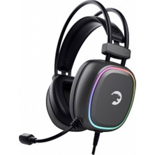 Gamepower Raijin Rainbow 7.1 Surround Oyuncu Kulaklığı Kablolu Mikrofonlu Siyah Renkli Konforlu Tasarım