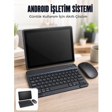 SS Home Concept Android Tablet Bluetooth Klavye Mouse Seti Sım Kart Girişi Kablosuz Bağlantı ve Günlük Kullanıma Uygun