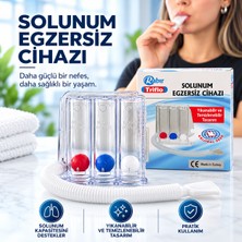 Multi Trendy Triflo Solunum Egzersiz Cihazı 3 Top Nefes Egzersiz Aleti Spirometre