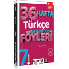 Yargı Yayınevi Yargı Ders Arkadaşım 7.sınıf Türkçe 36 Haftalık Ödev Föyleri