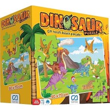 Meschain Meschaın Ca Games 5139 Dinozorlar Yer Puzzle