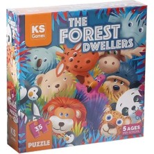 Meschain Meschaın Ks The Forest Dwellers Pre-School Puzzle