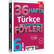 Yargı Yayınevi Yargı Yargı Ders Arkadaşım 6.sınıf Türkçe 36 Haftalık Ödev Föyleri