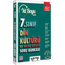 Yargı Yayınevi Yargı Ders Arkadaşım 7.sınıf Din Kültürü ve Ahlak Bilgisi Yıl Boyu Soru Bankası