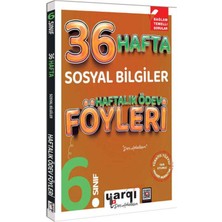 Yargı Yayınevi Yargı Ders Arkadaşım 6.sınıf Sosyal Bilgiler 36 Haftalık Ödev Föyleri