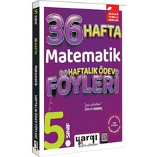 Yargı Yayınevi Yargı Ders Arkadaşım 5.sınıf Matematik 36 Haftalık Ödev Föyleri