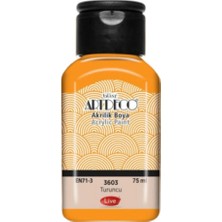 Meschain Meschaın Artdeco Akrilik Boya 75ML Turuncu 3603