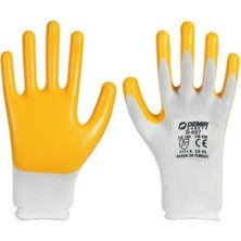 Demir Safety D.007 Nitril Eldiven Sarı 12 Adet