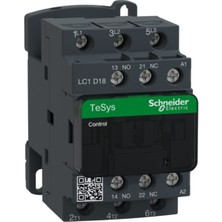 Schneider LC1D18F7 Tesys D Kontaktör 7.5kw 18A 110V Ac