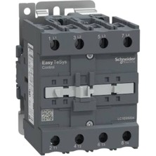 Schneider LC1E65004M7 Easypact Tvs 4p Kontaktör 80A Ac1 4no 240V