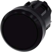 Siemens 3SU1000-0AB10-0AA0 22MM Plastik Siyah Yaylı Buton Kafası