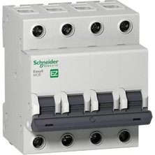 Schneider EZ9F43410 Easy9 4 Faz 10A 3ka C Tipi Otomat