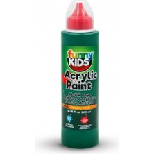 Meschain Meschaın Funny Kids Akrilik Boya 500CC Yeşil