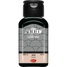 Meschain Meschaın Artdeco Akrilik Boya 75ML Siyah 3618