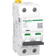 Schneider A9F84203 IC60H 2 Faz 3A 10KA C Tipi Otomat