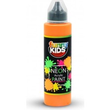 Meschain Meschaın Funny Kids Akrilik Neon Boya 500CC 4802 Pembe