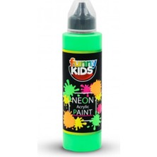 Meschain Meschaın Funny Kids Akrilik Neon Boya 500CC 4804 Yeşil