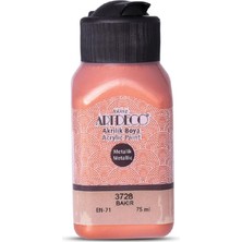 Meschain Meschaın Artdeco Metalik Akrilik Boya 75ML Bakır 3728