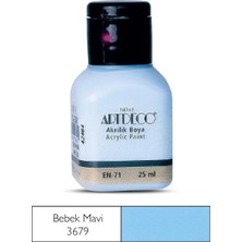 Meschain Meschaın Artdeco Akrilik Boya 25ML 3679 Bebek Mavi