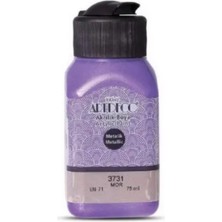 Meschain Meschaın Artdeco Metalik Akrilik Boya 75ML Mor 3731