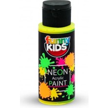 Meschain Meschaın Funny Kids Akrilik Neon Boya 070CC 4800 Sarı