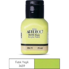 Meschain Meschaın Artdeco Akrilik Boya 25ML 3659 Fıstık Yeşili