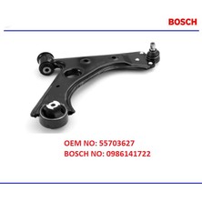 Bosch Alt Salıncak Komple Sağ G. Punto Linea Evo Fiorino Punto 3 2012+ Bipper Nemo Mito 55703627 0986141722