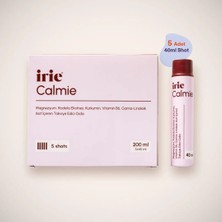 İrie Calmie Magnezyum, Rodiola, Ekstresi, Kurkumin, Vit B6, Gla Içeren Takviye Edici Gıda (40ML x 5)