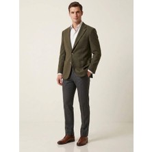 Centilmen Iki Düğme Yün Karışımlı Mono Yaka Blazer Ceket 44316