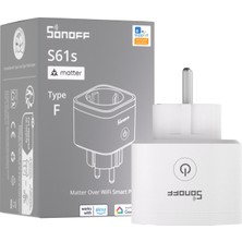 Sonoff Iplug Gen2 Matter Akıllı Priz | S61STPF