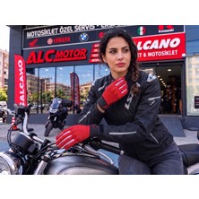 LS2 Dart 2 Evo Kadın Yazlık Motosiklet Eldiveni Kp-1 Sertifikalı Ce Korumalı Alc Motosiklet