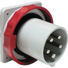Schneider 81894 4X125A Trifaze 3p+T IP67 Vidalı Düz Makine Fişi