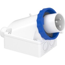 Schneider 83566 3X32A Monofaze 2p+T IP67 Vidalı Duvar Fişi