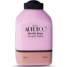 Meschain Meschaın Artdeco Akrilik Boya 500ML 3018 Şakayık Pembe
