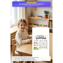 Meschain Meschaın Beyaz Çarkıfelek Eğitici Ahşap Materyali + Mesakademi Eğitim Desteği Hediyeli