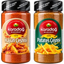 Karadağ Baharat Kajun ve Patates Çeşnisi 200 gr 2 Li