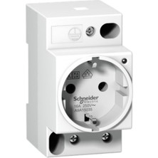 Schneider A9A15035 Din Ray Tipi Modüler Priz Işıklı