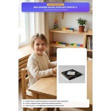 Meschain Meschaın 4x4 Sayısal Zeka ve Matematik Ahşap Zar Oyunu + Mesakademi Eğitim Desteği Hediyeli