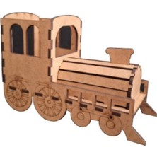 Meschain Meschaın Esmay Ahşap Maketim 3D Tren Kalemlik 52132 Demonte