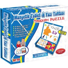 Meschain Meschaın Dıytoy Manyetik Tablet Tangram ve Yazı Tahtası