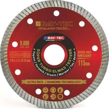 Bay-Tec Süper Turbo Elmas Testere 180 mm MK0282