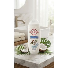 Hacı Şakir 2'si 1 Arada Ipeksi Yumuşaklık Hindistan Cevizi Özlü Şampuan ve Saç Kremi 500 ml
