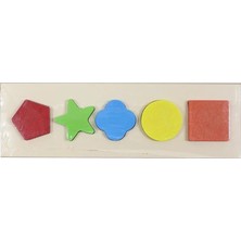 Meschain Meschaın Can Toys Ahşap Eğitici Bultak Geo. 9X27CM PR-146