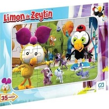 Meschain Meschaın Ca Games 5082 5083 Limon Ile Zeytin Frame Puzzle